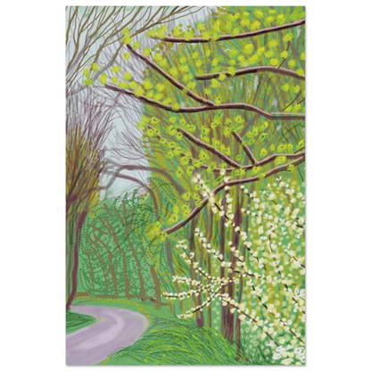 David Hockney Auction Results and Upcoming Sales Poster