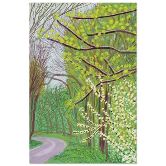 David Hockney Auction Results and Upcoming Sales Poster