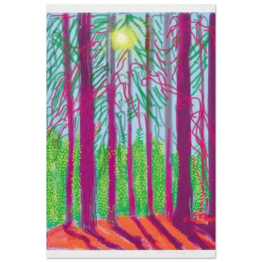 The Yosemite Suite by David Hockney Poster