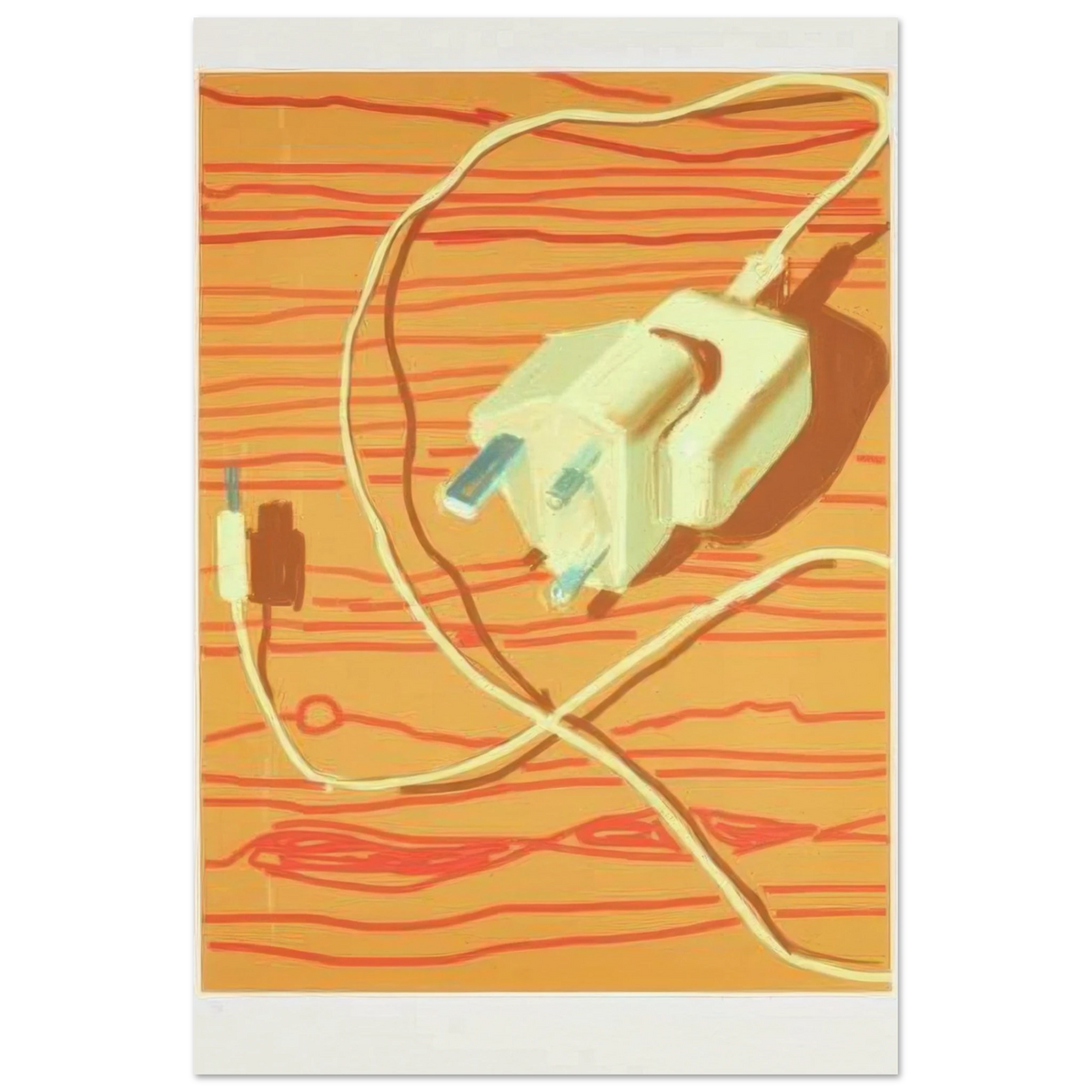 Plug In For The Next Generation (No. 684) by David Hockney Poster