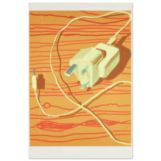 Plug In For The Next Generation (No. 684) by David Hockney Poster