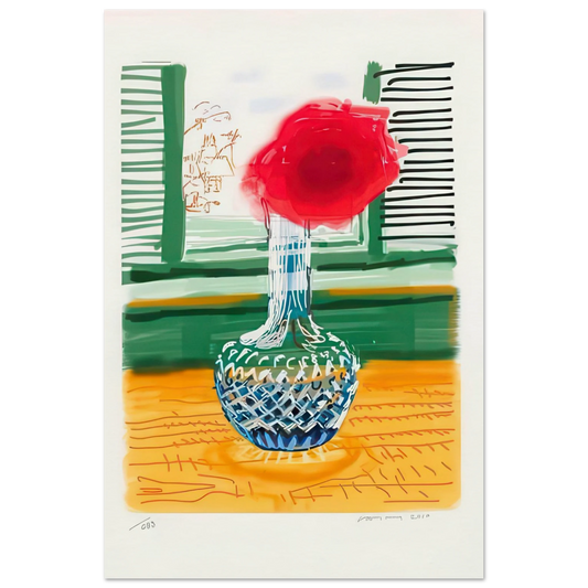 Untitled No. 281 by David Hockney Poster