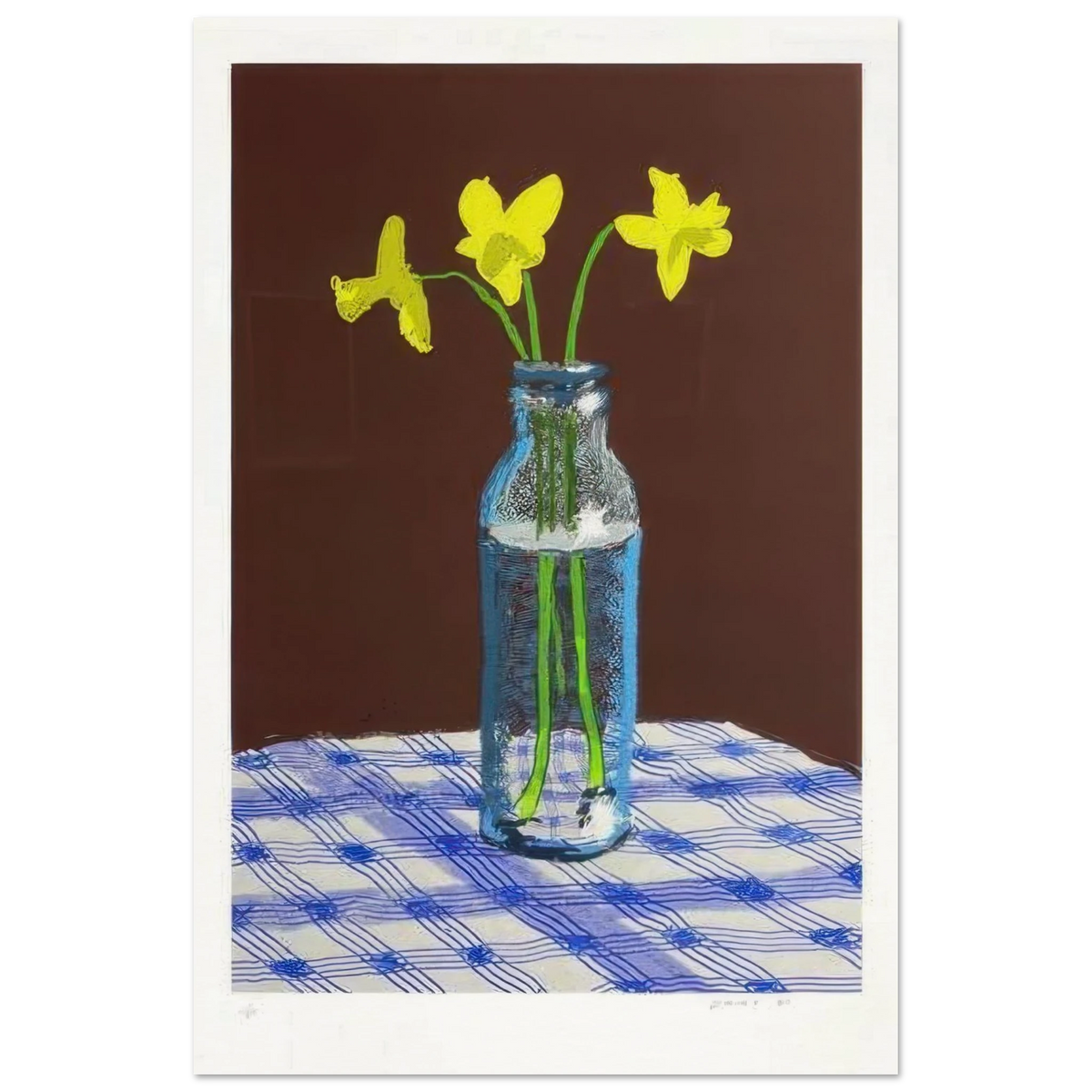 david hockney flowers