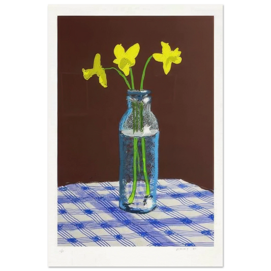 david hockney flowers