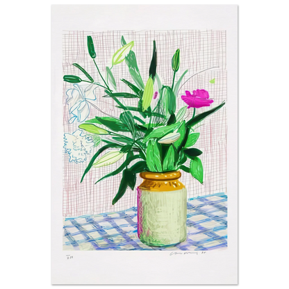 Untitled No. 516, from A Bigger Book Art Edition D by David Hockney Poster