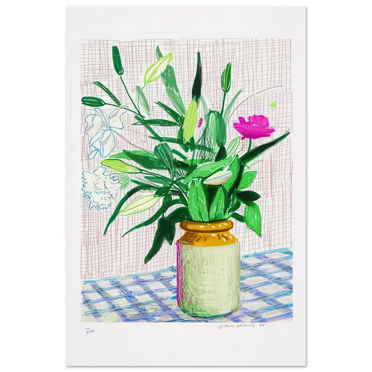 Untitled No. 516, from A Bigger Book Art Edition D by David Hockney Poster