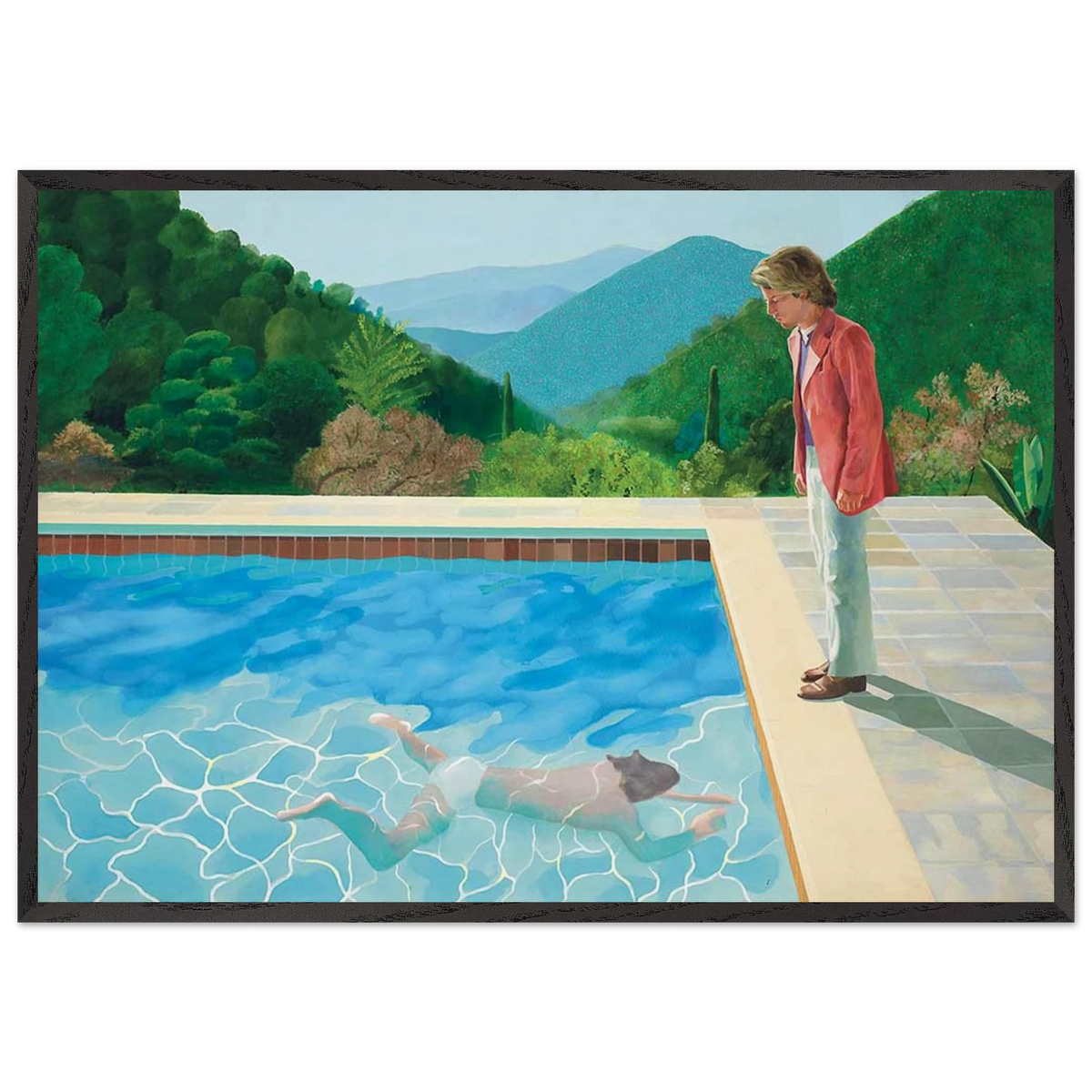 Portrait of an Artist (Pool with Two Figures)
