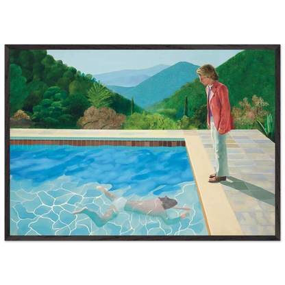 Portrait of an Artist (Pool with Two Figures)