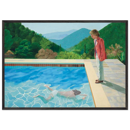 Portrait of an Artist (Pool with Two Figures)
