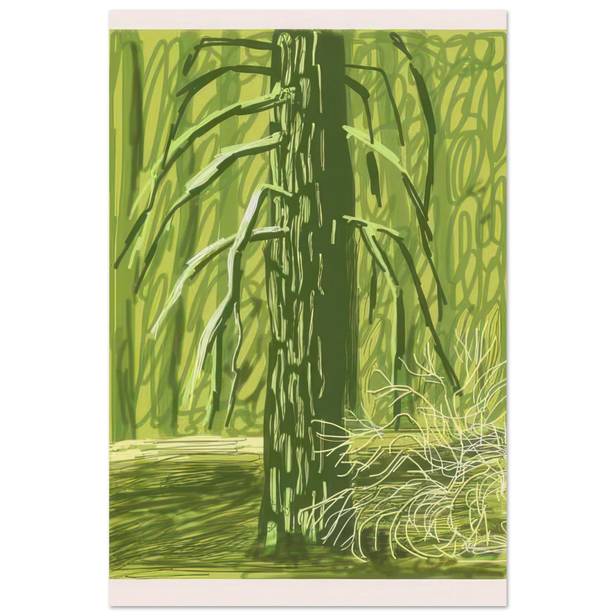 The Yosemite Suite 18 by David Hockney Poster
